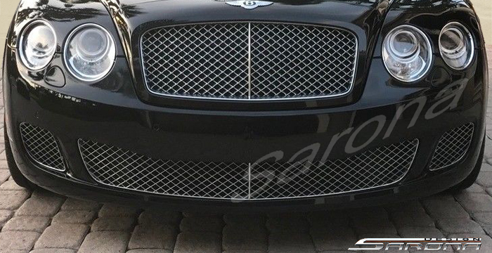 Custom Bentley Flying Spur  Sedan Front Bumper (2004 - 2013) - $1890.00 (Part #BT-049-FB)